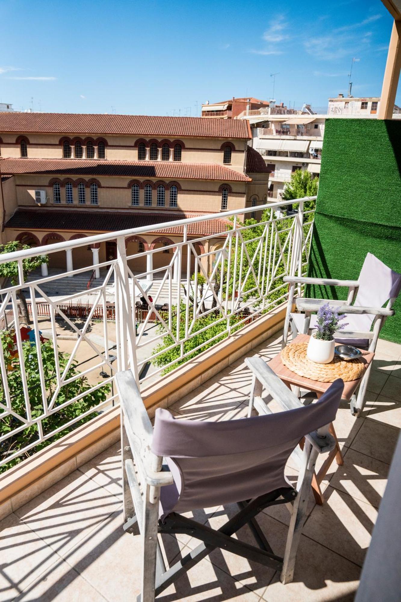 Gk Suites-Constantin View , Auto Check-In 24H Larissa Zewnętrze zdjęcie